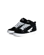 Negro con logo blanco